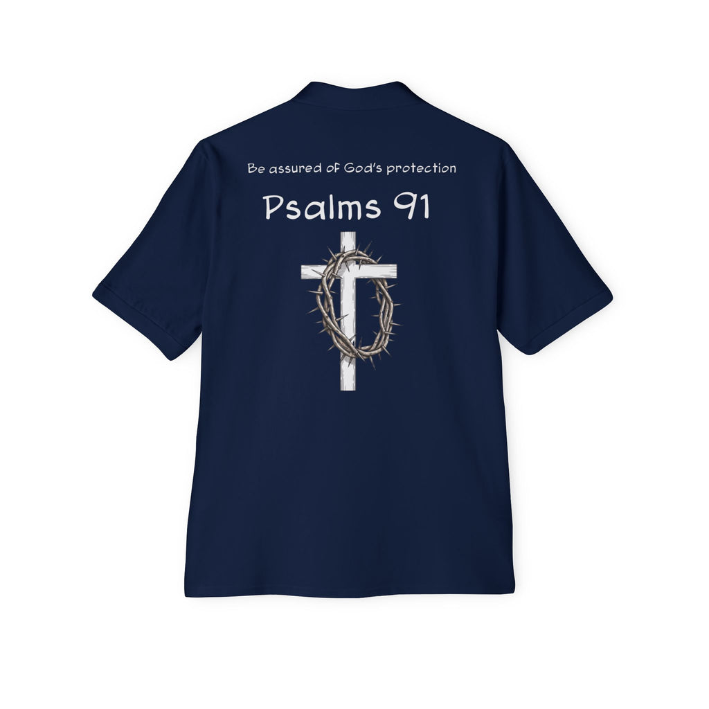 Men's psalms 91 polo