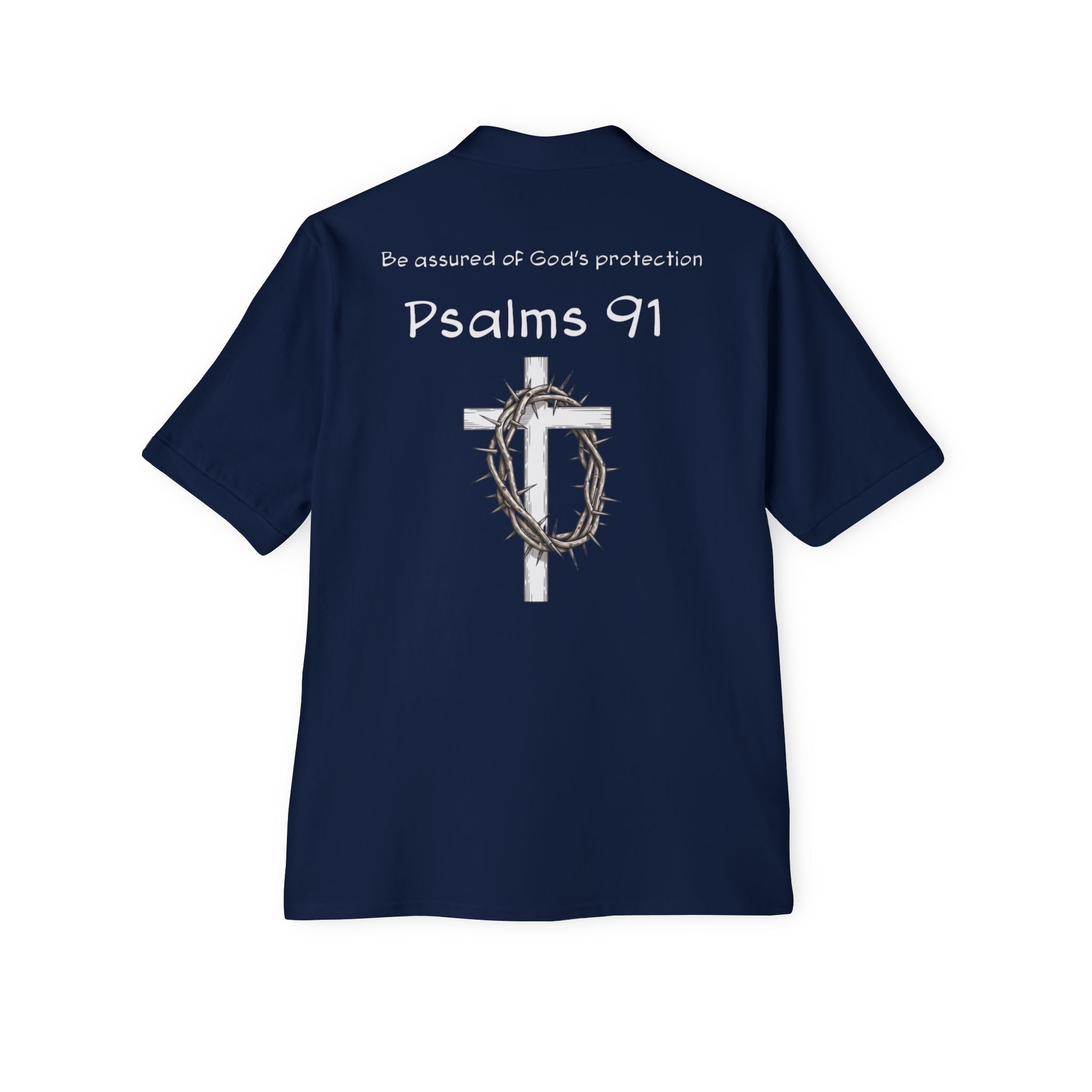 Men's psalms 91 polo