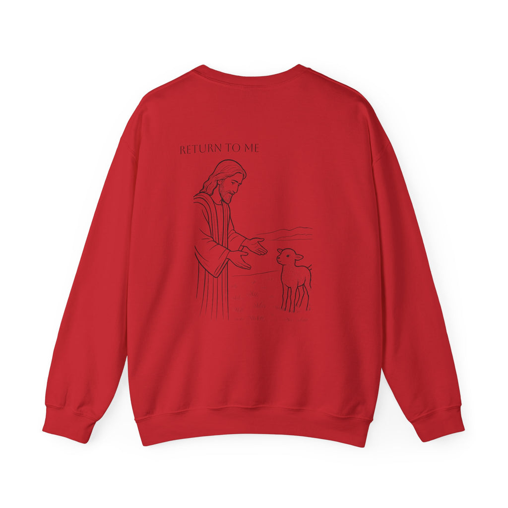 (New) Jesus and the Lamb Crewneck Sweatshirt