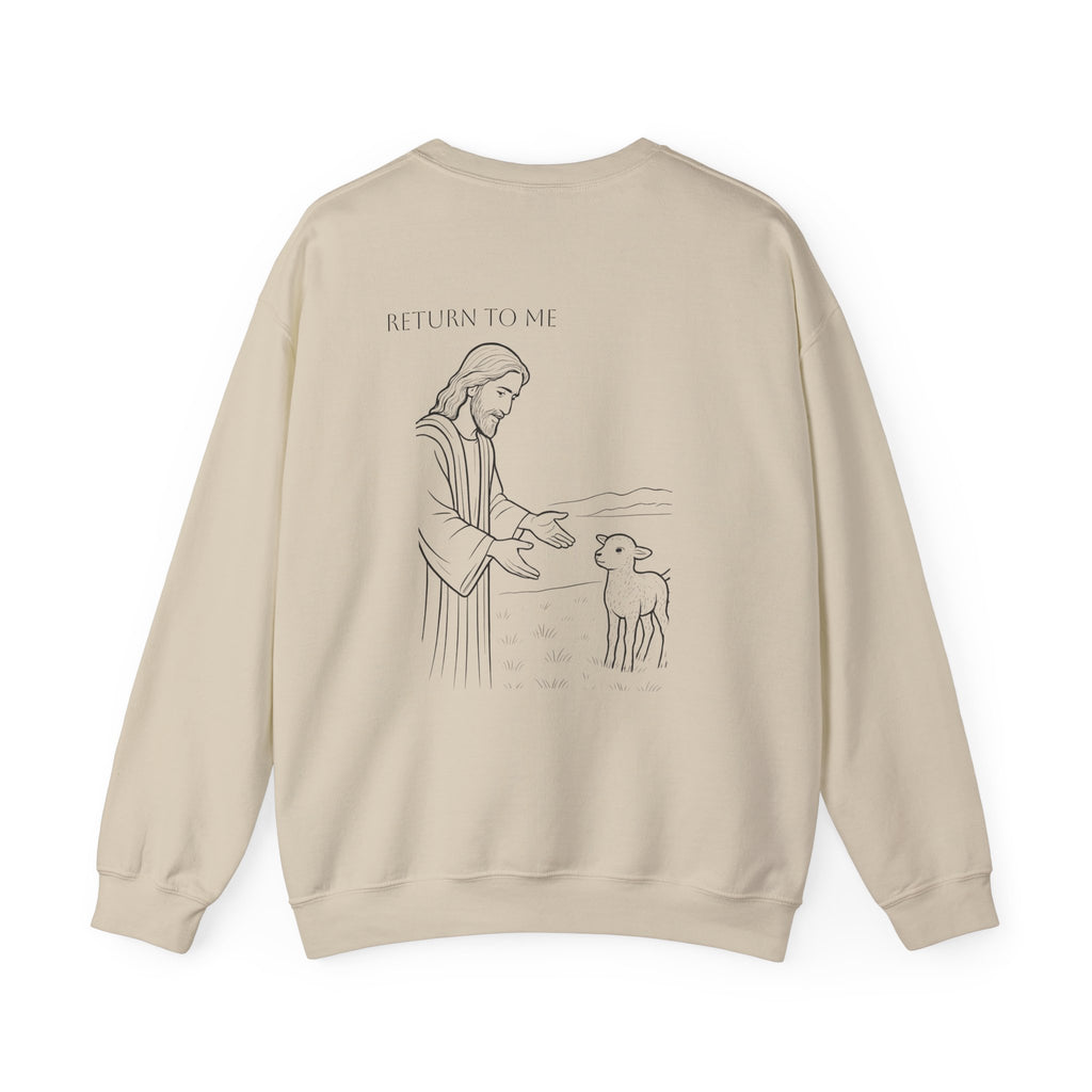 (New) Jesus and the Lamb Crewneck Sweatshirt