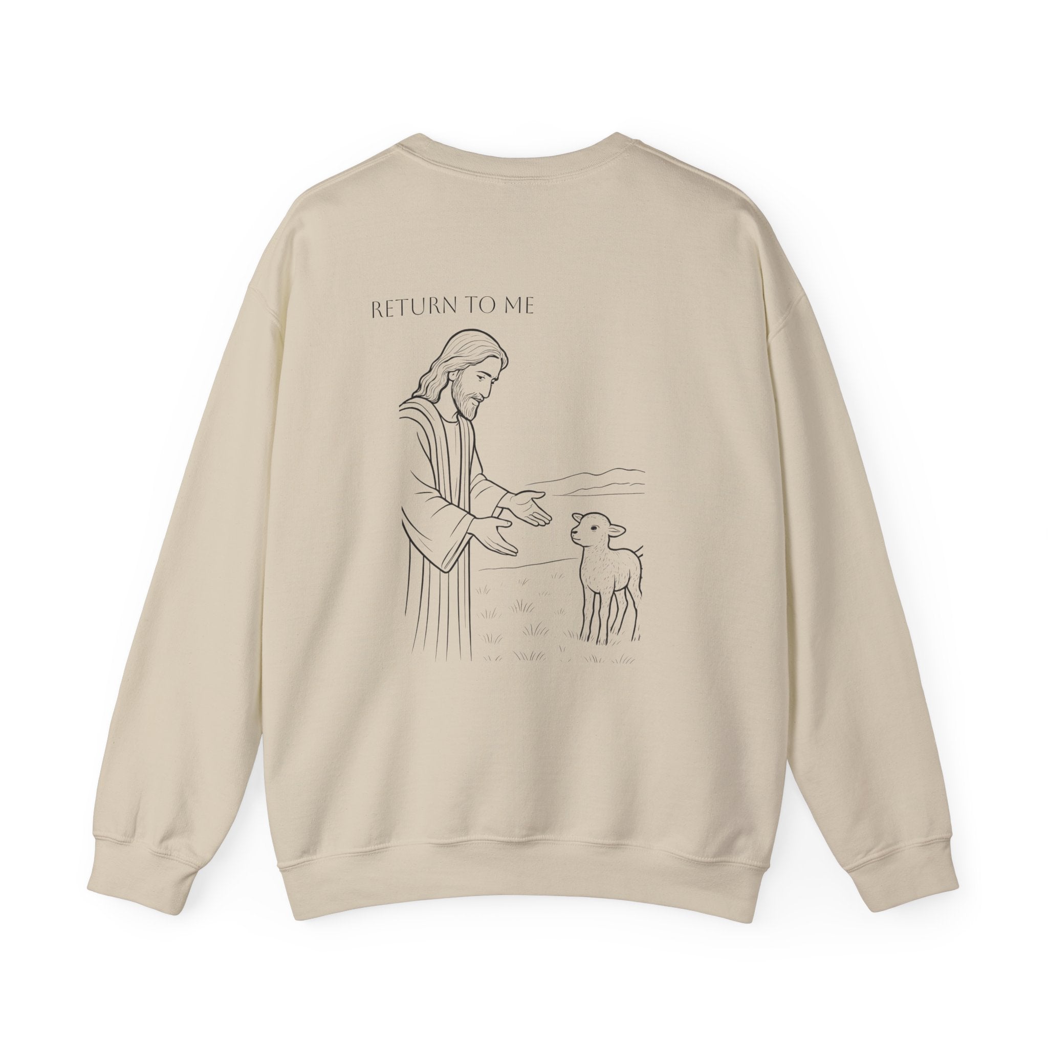 (New) Jesus and the Lamb Crewneck Sweatshirt