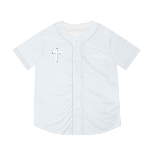 Unisex Baseball cross Jersey (Walk by faith text)
