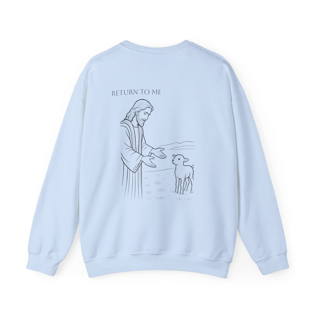 (New) Jesus and the Lamb Crewneck Sweatshirt