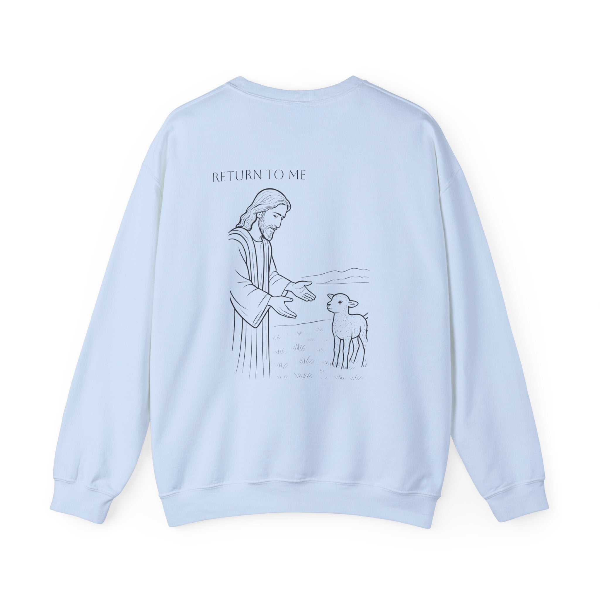 (New) Jesus and the Lamb Crewneck Sweatshirt