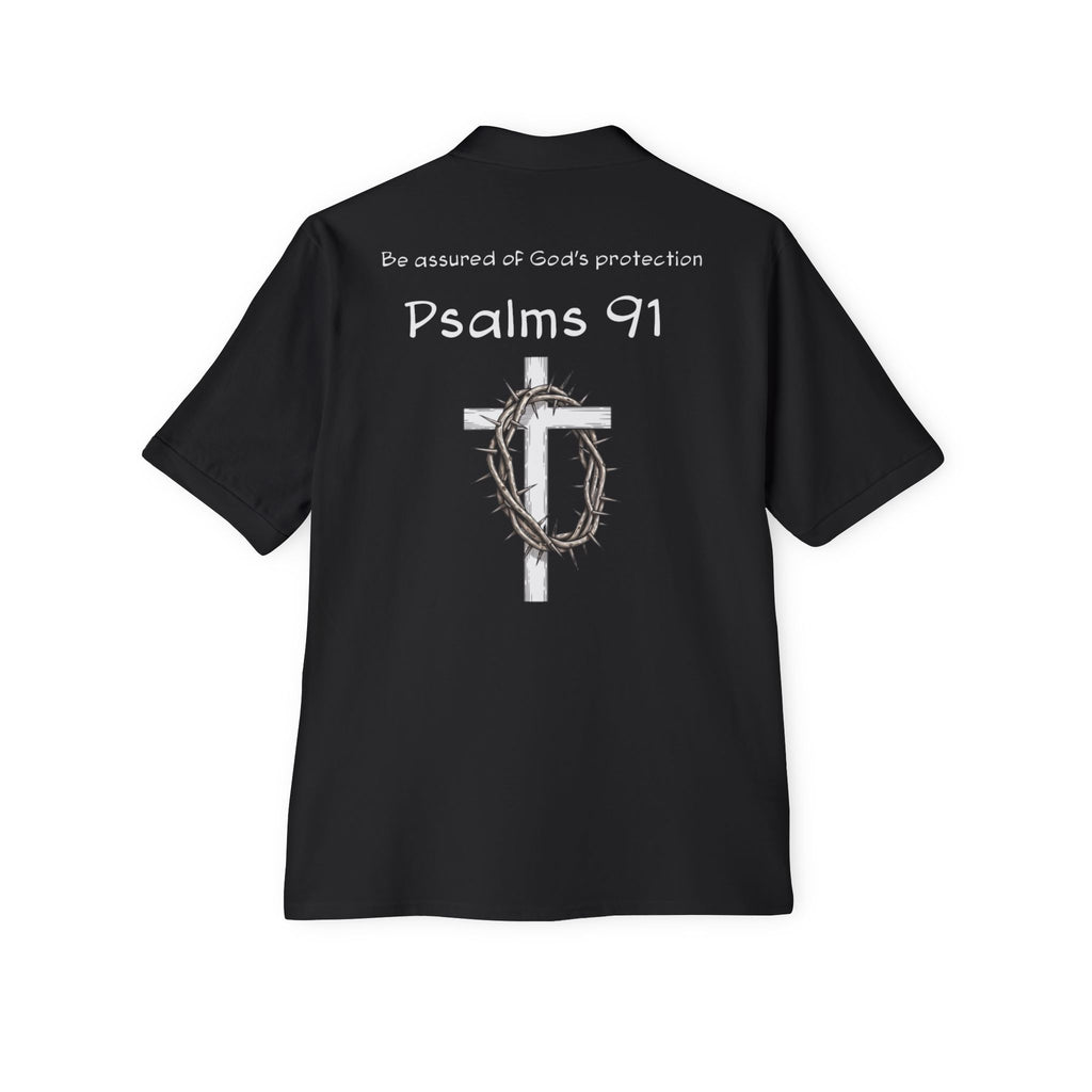 Men's psalms 91 polo