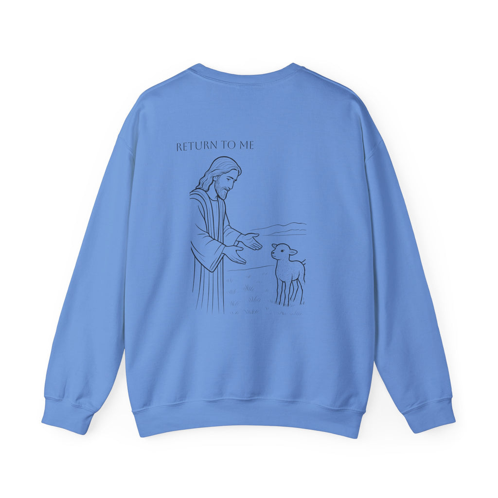 (New) Jesus and the Lamb Crewneck Sweatshirt