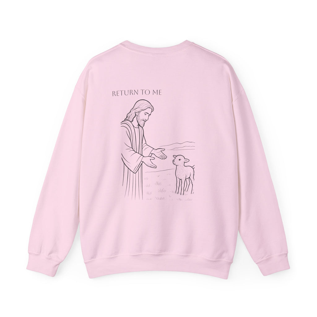 (New) Jesus and the Lamb Crewneck Sweatshirt